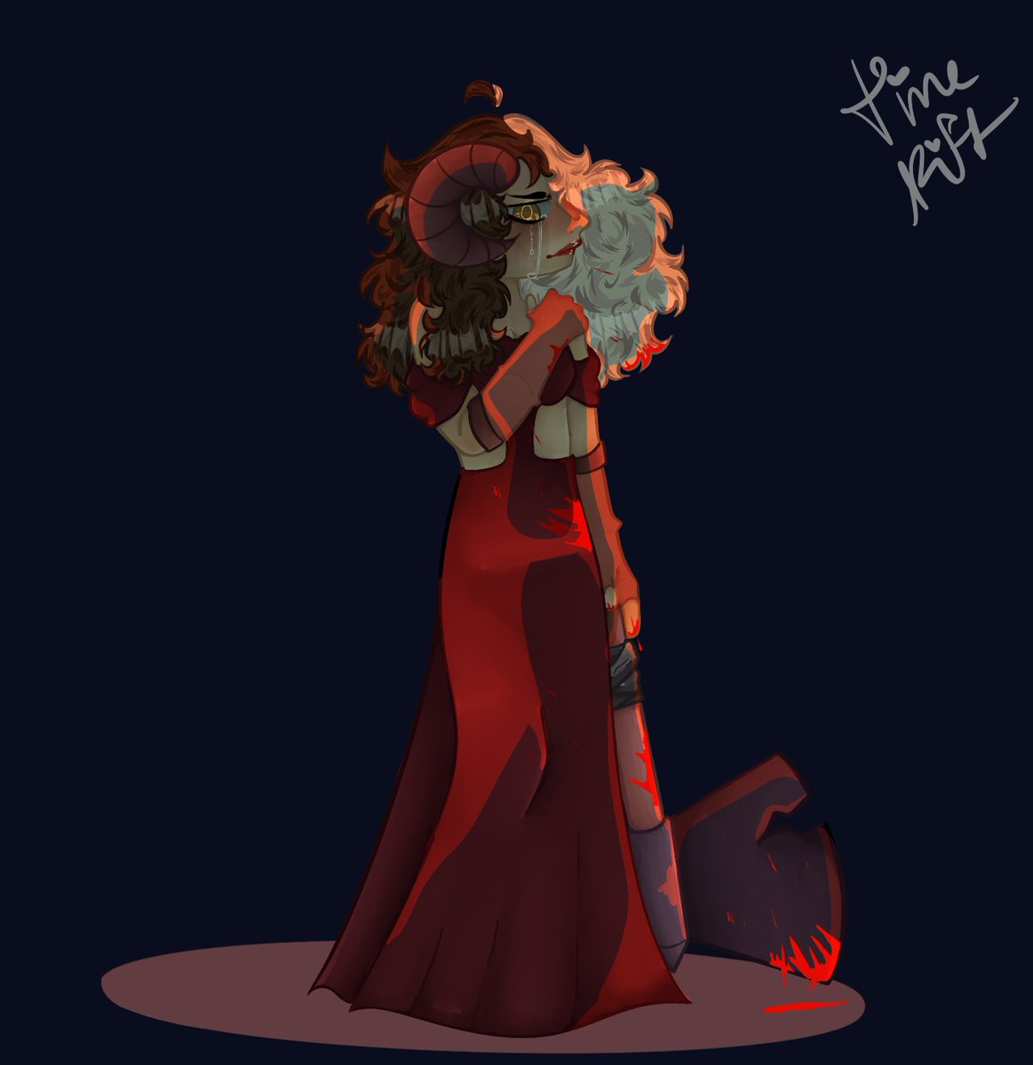 Rasbrryketchup's tweet image. The red Banquet
|| SLIGHT BLOOD WARNING||
-
-
Late to the party lol but idc heres puffy :D
#CaptainPuffyfanart #puffyfanart
#redbanquet