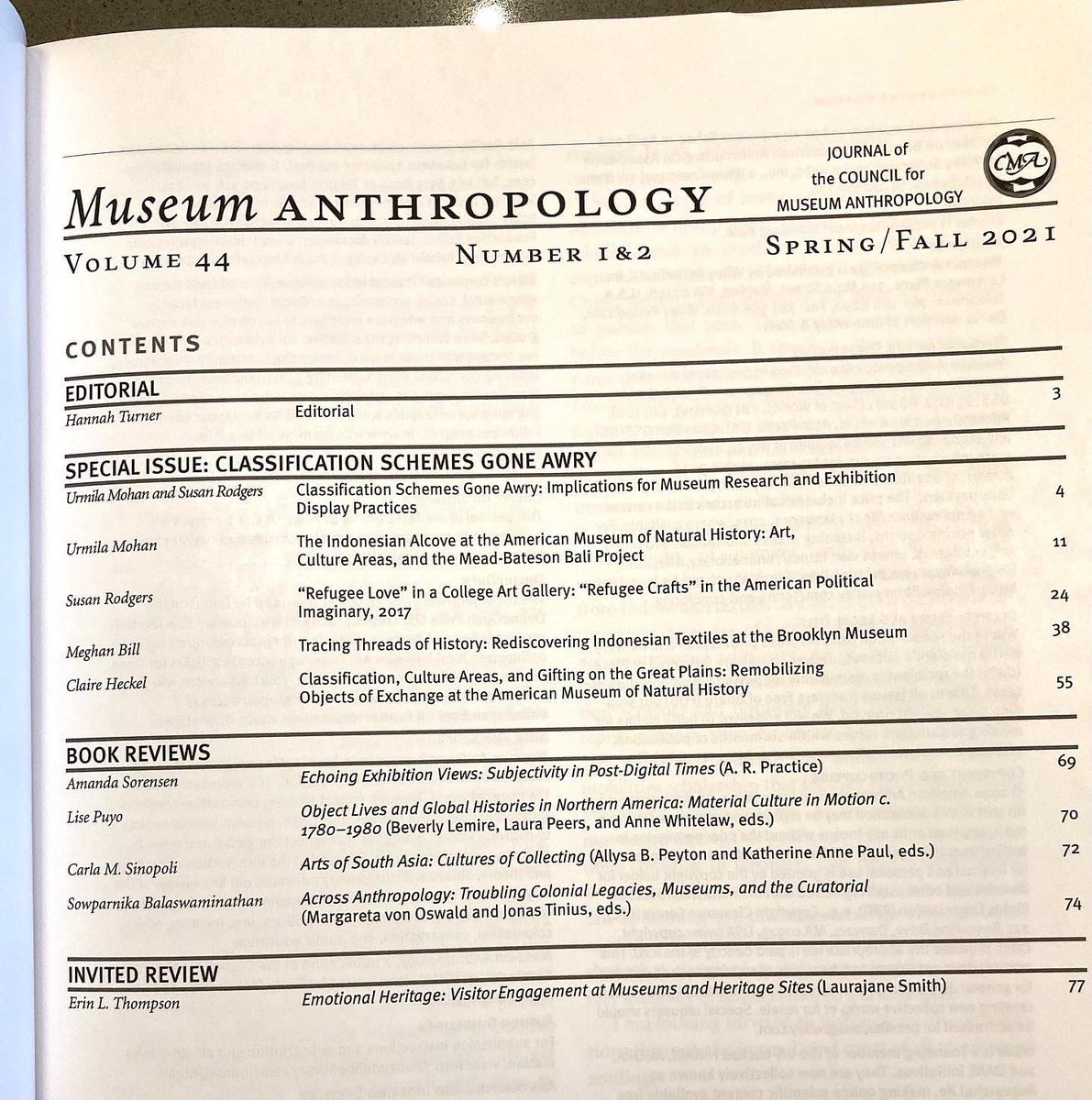 jugaad__project's tweet photo. Nothing beats getting the hard copy in hand! Thanks to Hannah Turner @Hannahtrnr at Museum Anthropology @MuseumAnth @MuseumAnthJrnl
#editorialpractice #caringforauthors #museumanthropology https://t.co/sF8zS0De8Q