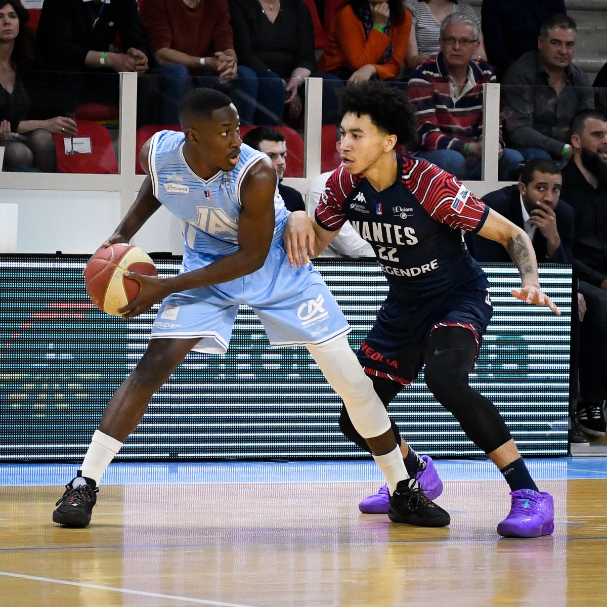 1️⃣7️⃣ d'évaluation pour <a href="/GauthierHarvey/">‘vey</a> face à @javcm_basket : il égale son record de la saison dernière contre Évreux (J23) !

📸 Alain Cheneviere