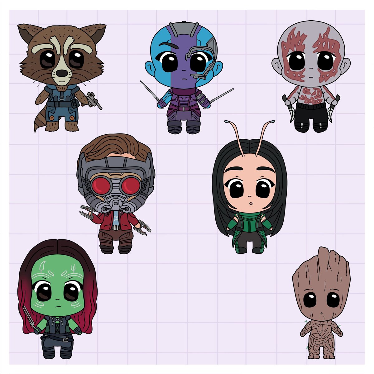aribellzzart's tweet photo. Time for the Guardians !! Get these stickers before they leave my shop! 

https://t.co/KTTcaxE2aP https://t.co/5Zzsb1AY2I