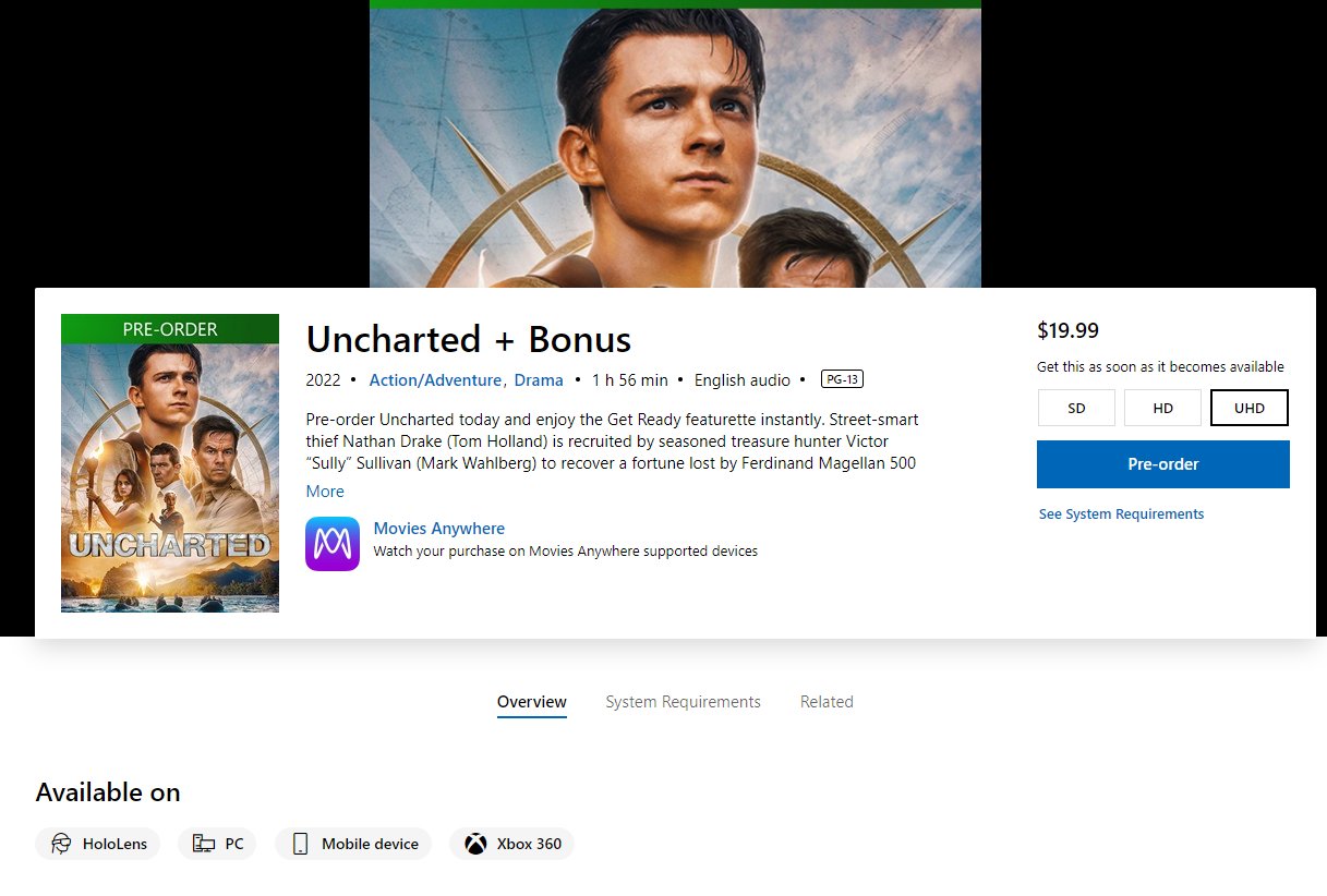 Buy Uncharted + Bonus - Microsoft Store