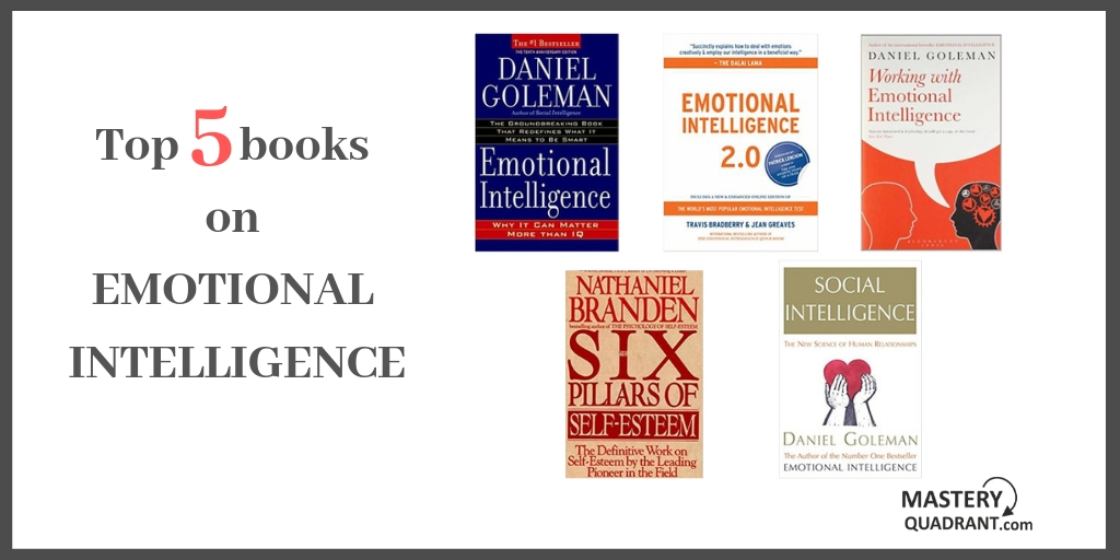 MasteryQuadrant's tweet photo. These 5 books will explain the importance of emotional intelligence and how to improve your own EQ. #Personality #MyPersonality #BestPersonality #PersonalityDevelopment #greatReads #goodReads #BookRecommendations https://t.co/yeerbHvLKZ https://t.co/GDM1VNWVfq