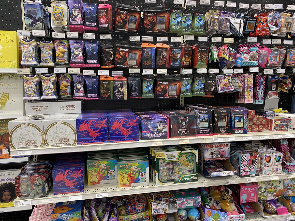 DFWRestock's tweet photo. 🔥Restock Alert🔥

Target off Carrier and I-20. Lots of ETBS 👀 #Dfwrestock #pokemontcg https://t.co/VJwP26pD36