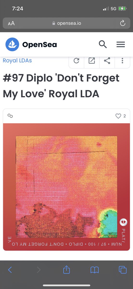 GuaBaoPapi's tweet photo. @join_royal @diplo @3LAU 

No shot I was gonna let this happen without scooping one - was already on 🔁 

https://t.co/3lwrptVEM4 https://t.co/QiSn45bsOy