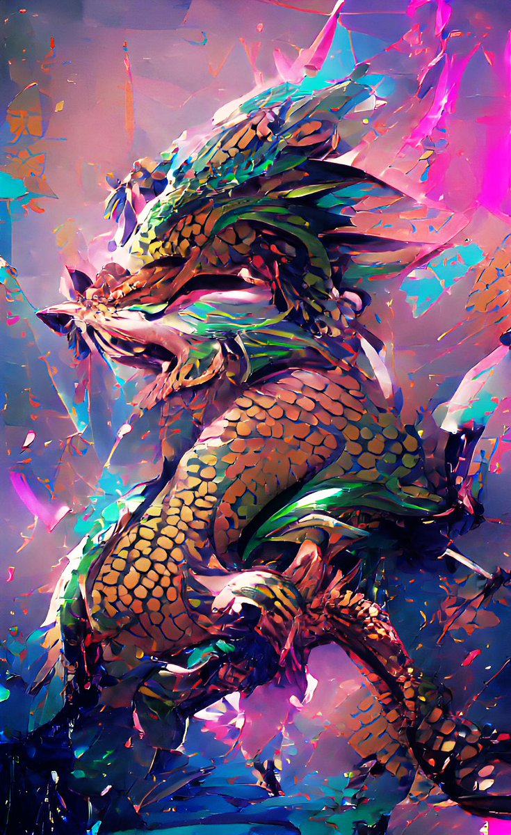 If you know the Lizard King, you’ll love the Dragon Beast Prince
#ganart #gan #ganlife #lizard #ganking #AIArtist #AI #AIArtwork #nftart
