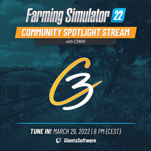 C3Wkk's tweet photo. Had a great time chatting with @KerminatorLive 🐸on the community spotlight! ⭐️

thanks again for having me on! ❤️
@GIANTSSoftware @farmingsim https://t.co/TUiqyAQsDE