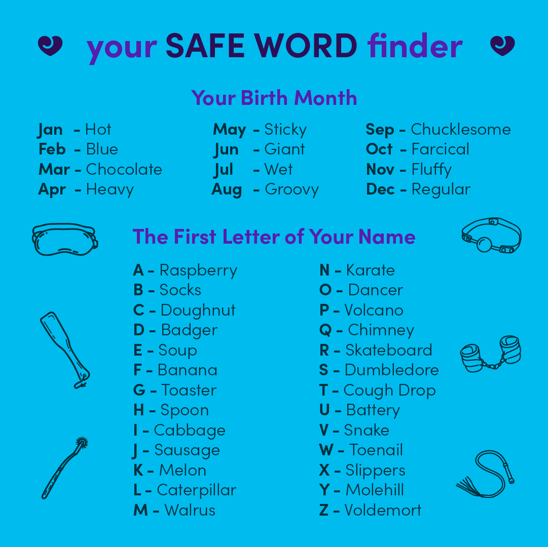Let us know what your safe word is! 😅 #Lovehoney
