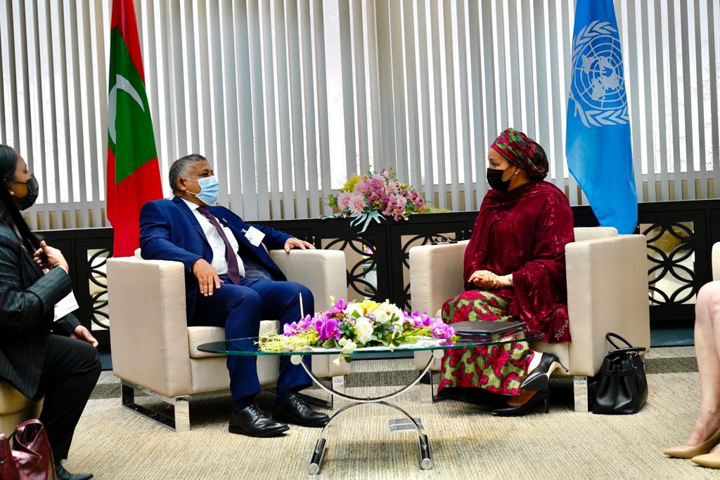 AminaJMohammed's tweet photo. From improving social protections, to confronting economic challenges posed by multiple crises in the world—we must recover better for our people and our planet.

The @UN will accompany the leadership of #AsiaPacfic region to deliver on the Sustainable Development Goals. https://t.co/WtvOjqKVcI