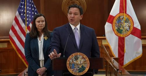 awesomeaiken's tweet photo. Ron DeSantis tells Disney to pound sand. They do not run this state. https://t.co/hwpZUS63bk