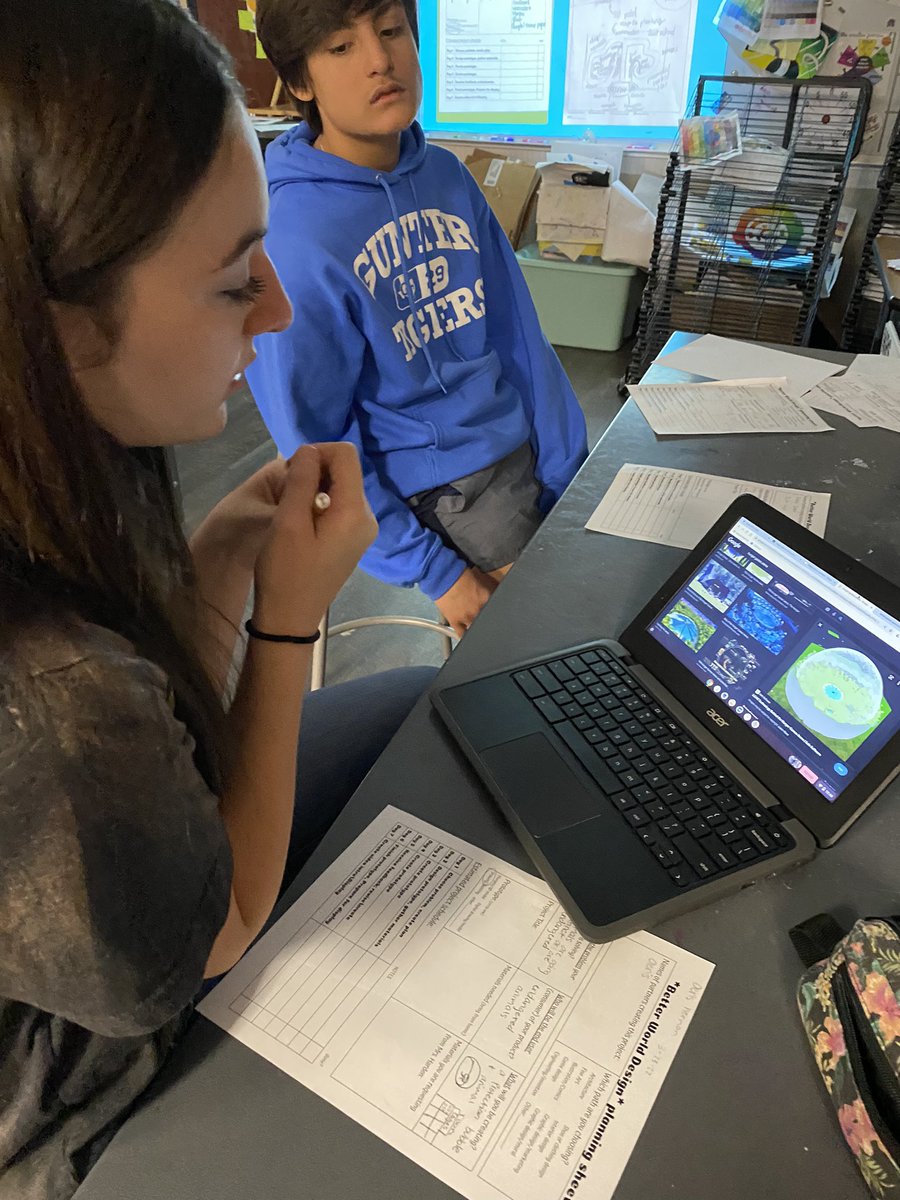GunterTigerArt's tweet photo. Our Tiger artists are using their creative gifts for the good… using the design process to solve real world problems! Love seeing them collaborate and innovate. #creativityroars @ms_tigers @Gunter_ISD https://t.co/HkdYmInQZA