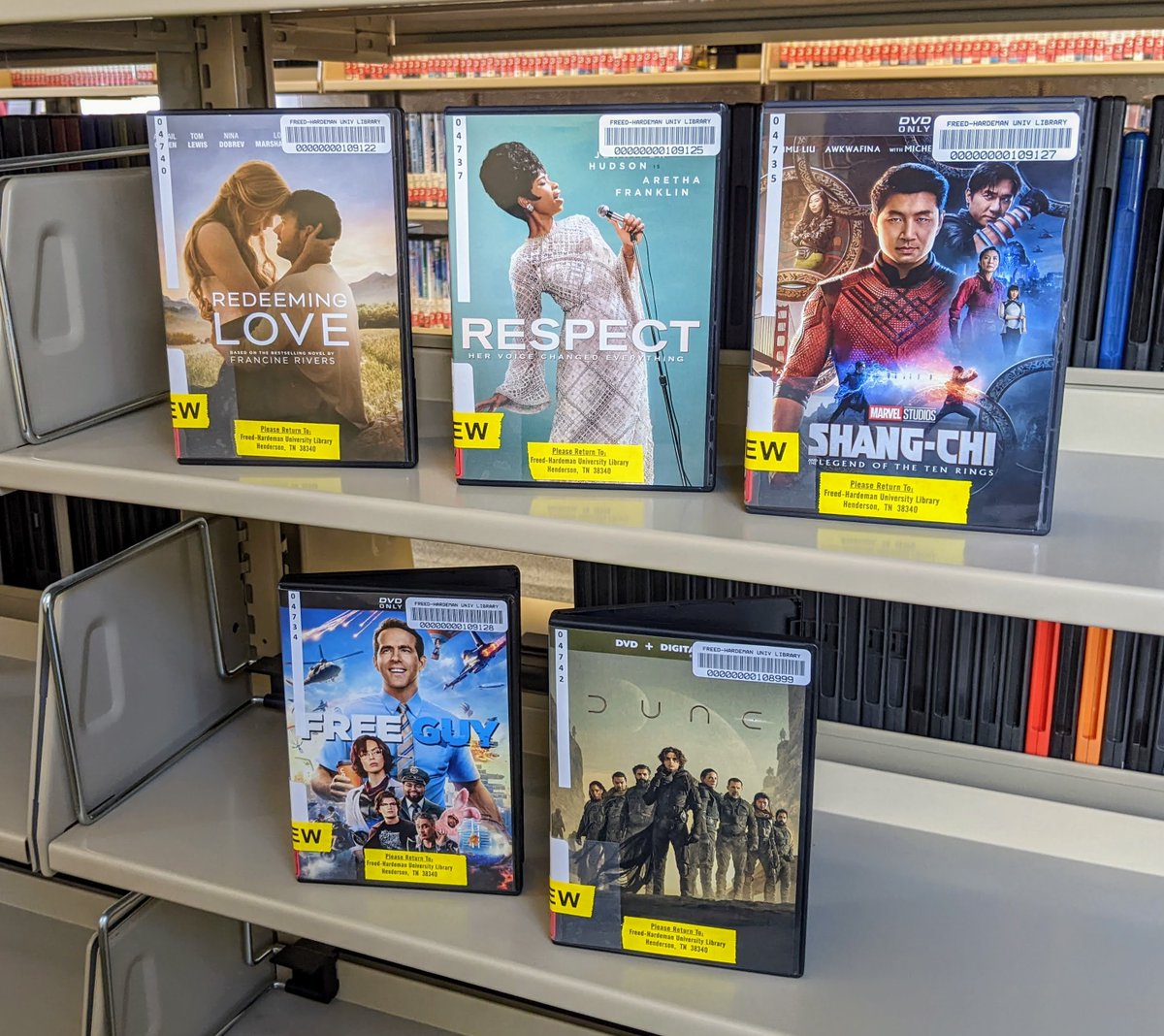 We just added 10 new FLIX!

King Richard
Venom: Let There Be Carnage
Encanto
Eternals
In the Heights
Redeeming Love
Respect
Shang-Chi and the Legend of the Ten Rings
Free Guy
Dune