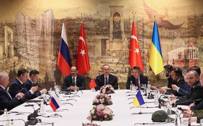 BREAKING: Following Russia-UKRAINE Peace Talks in Turkey, in which Ukraine has agreed to nearly all Russian demands, including Neutral Status, non-nuclear status among others, Russian troops will now cut down on military operations around Kyiv. So, why was this war necessary?