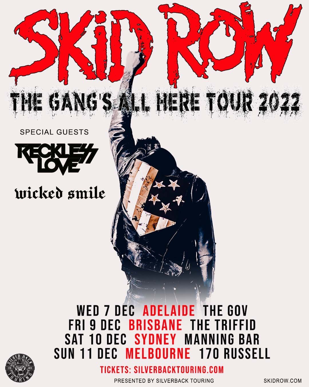 Skid Row Uwr Japan U K Amp ヨーロッパ オーストラリアのツアー日程が出ましたね 羨ましい限りです 日本公演もぜひ実現して欲しいです Skidrow 新曲 The Gang S All Here ダウンロード ストリーム配信中です T Co Trwcvwbiod