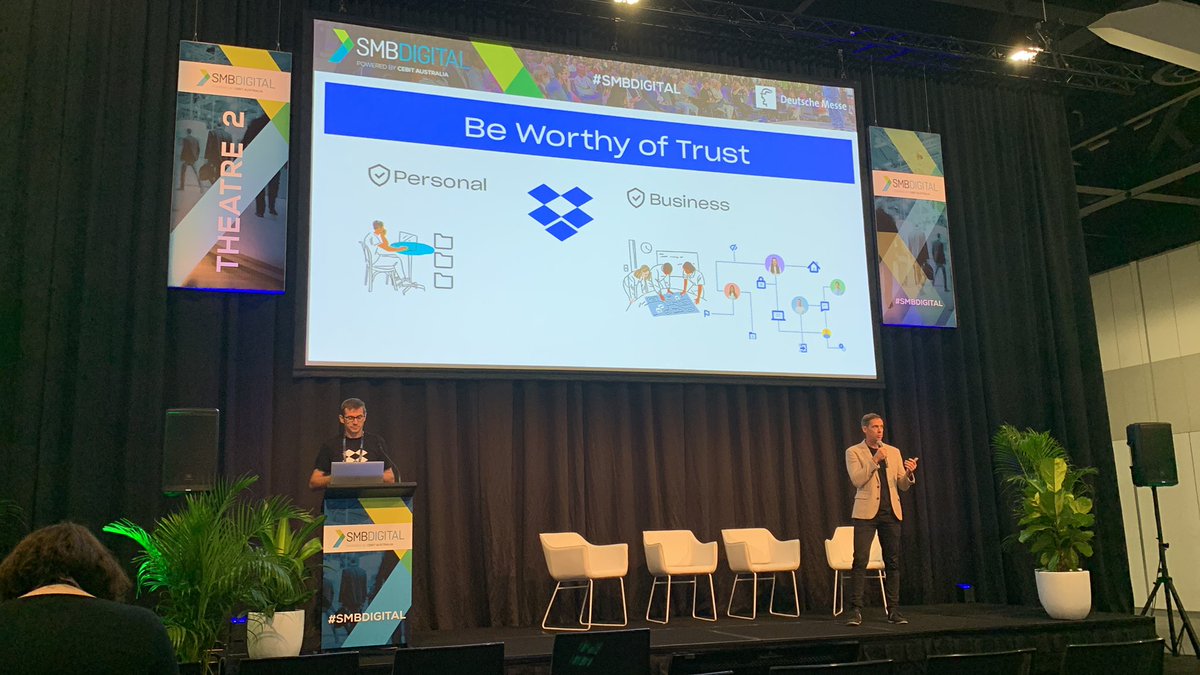 smbdig's tweet photo. Find out how to enhance efficiency and productivity in your workplace using Dropbox with Luke Simmons and Wayne Dakin at Theatre 2 https://t.co/JaW1hPhz3Y