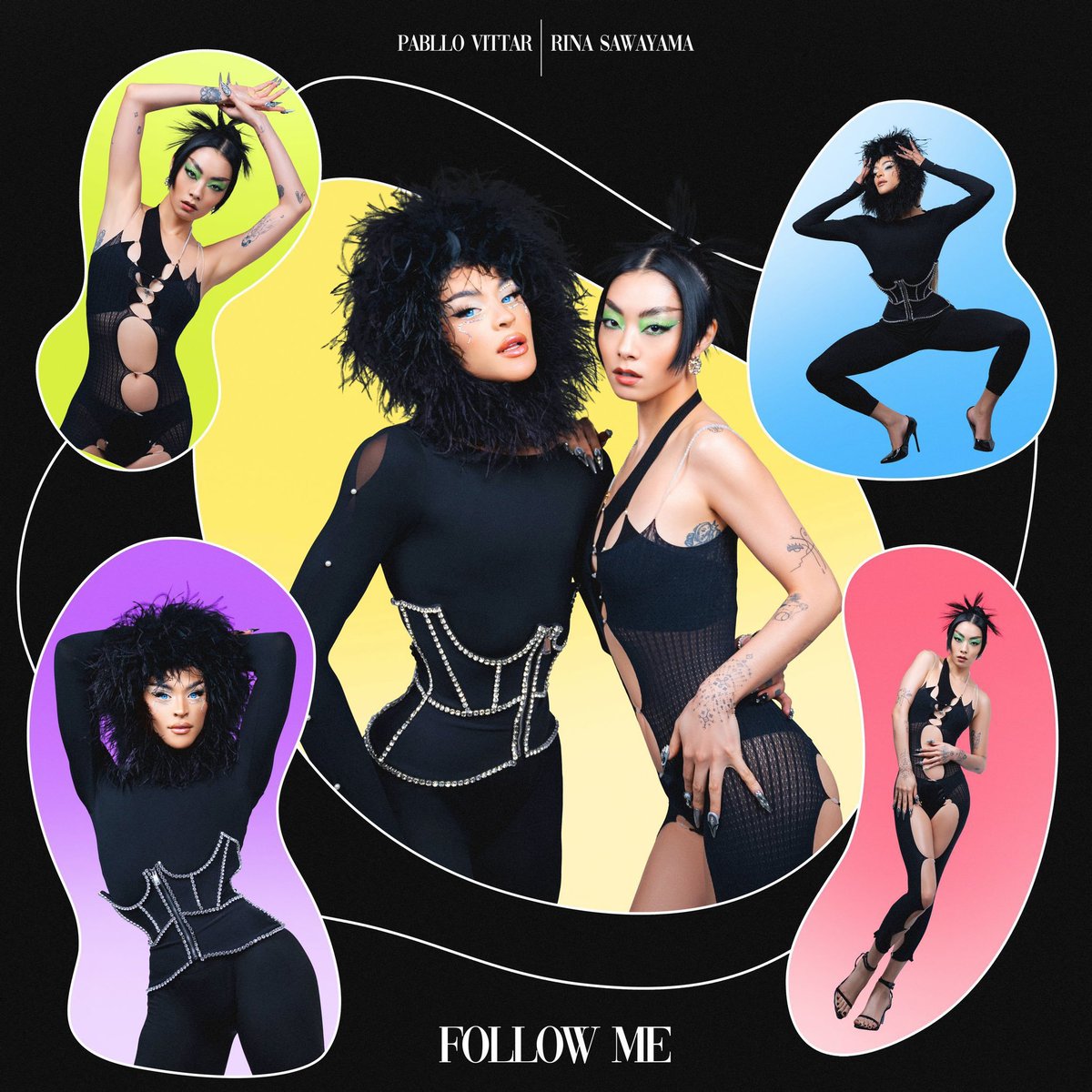 🎧 Pabllo Vittar e Rina Sawayama anunciam a parceria "Follow Me" para quinta-feira (31).