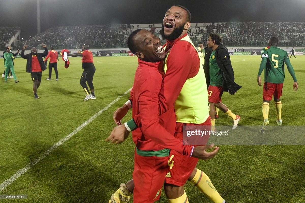 cfootcameroun's tweet photo. «DANS LE MONDE ENTIER, QUI NE CONNAIS PAS LES LIONS INDOMPTABLES DU CAMEROUN ?»
#RoadToQatar2022 ✈️🇨🇲 https://t.co/rZACUu4YNi