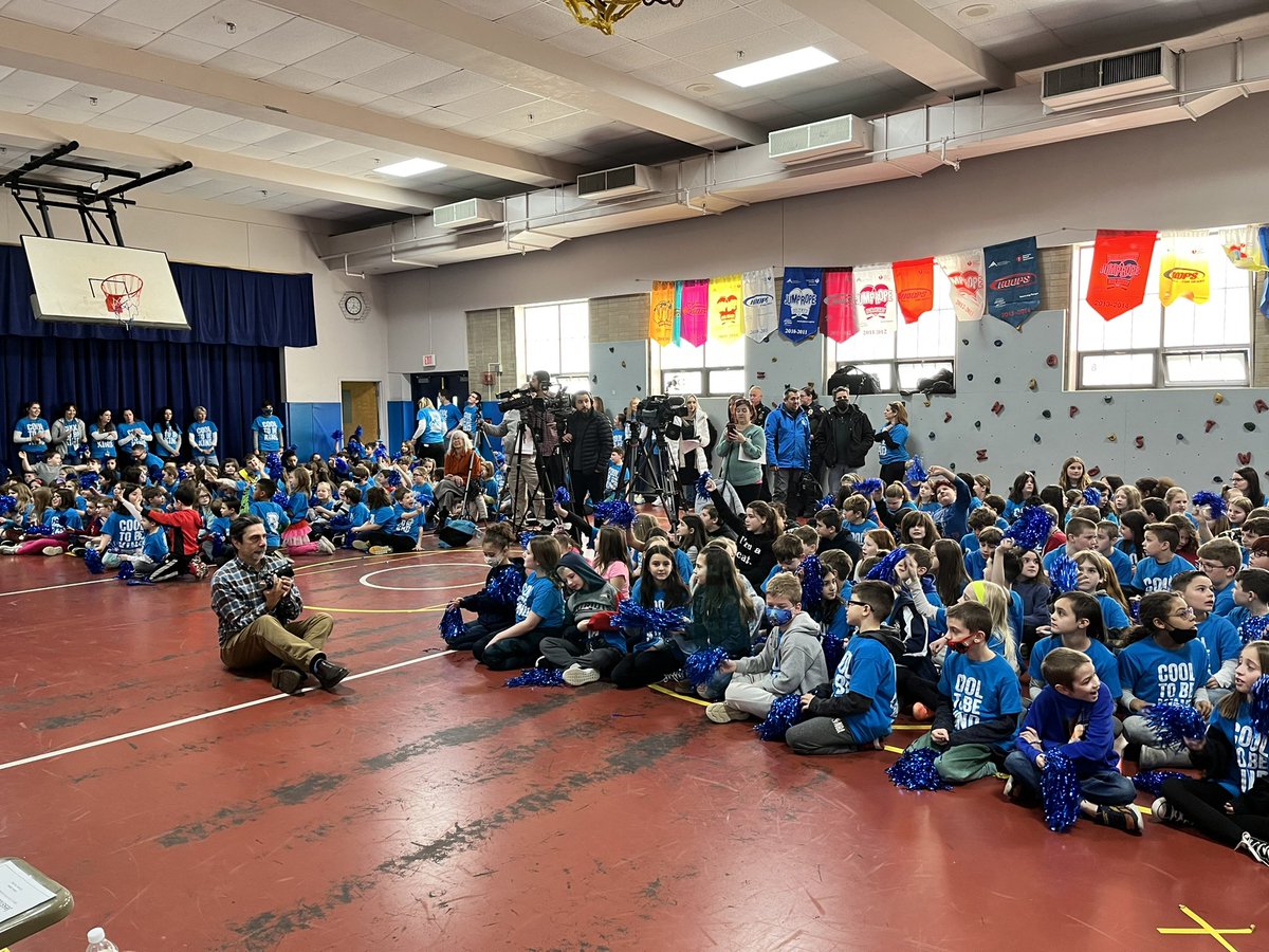 Celebrating educator excellence this morning at Steere Farm Elementary School. Congratulations, Nancie Lawrence! Welcome to the <a href="/Milken/">Milken Family Fdn</a> family❤️