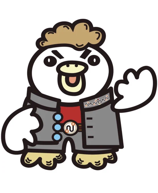 Chikinan Bancho, a delinquent chicken, is the mascot of Nobeoka City, Japan. 
