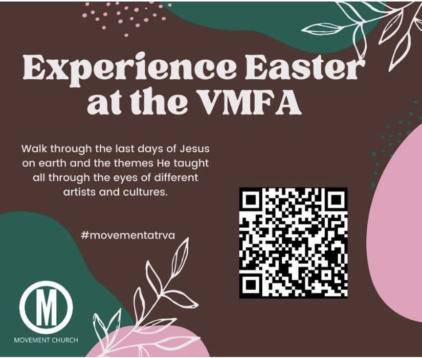 Mom2kings's tweet photo. Open invite for RVA #movementatvmfa https://t.co/UEb3BVBWFT