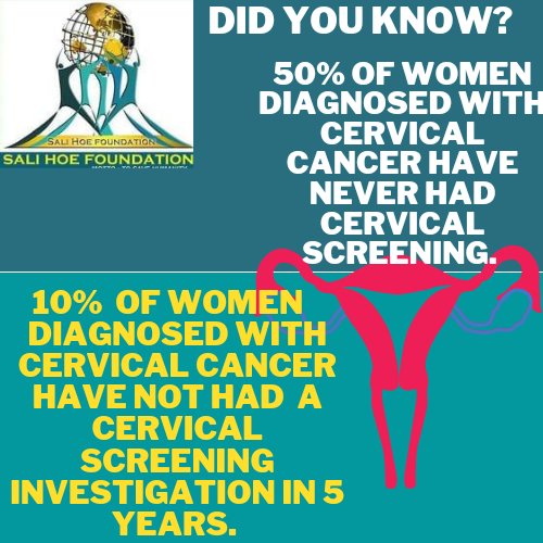 salihoe's tweet photo. Did you know?

Visit https://t.co/orL4a2uo5n for details. 

#cervicalcancer 
#hpv #awareness #womenshealth
 #gettested #obgyn 
 #papsmear #cdc #getthefacts #dontdelay #nonprofit #earlydetection 
#abnormalresult #cancerfree https://t.co/Mh6qlWuIUN