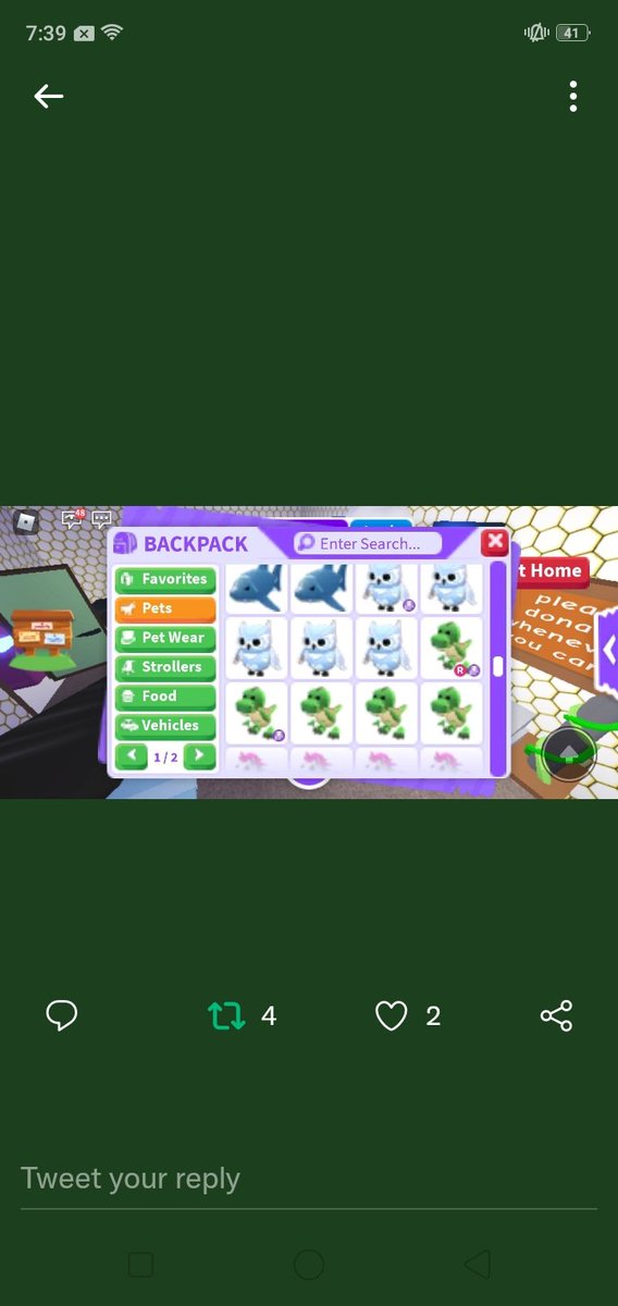 Apititee's tweet photo. Trading adopt me for mm2
We can use a mm/me if you want!
#adoptmetrading #adoptmetrades #adoptmetrade #AMTrading #adoptme #adoptable #adoptmegiveaway #forex #genshintrades #royalehigh #royalehightrade https://t.co/YLBRbuoB01