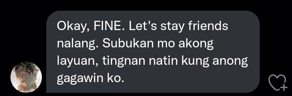 akanesunog's tweet photo. @nagsigarilyo Fix? HAHAHAHA ganto sinabi mo sakanya Denzel tas aasa ka na iunblock ka? okay ka lang ba? https://t.co/hwNMgLEyL5