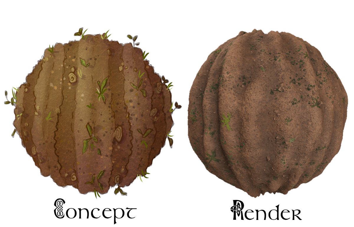 littlegreenmage's tweet photo. Soil material for The Little Green Mage world!🧙‍♂️
#gamedev #indiedev #art #videogames #unity3d #unity https://t.co/jet1n6JNoS