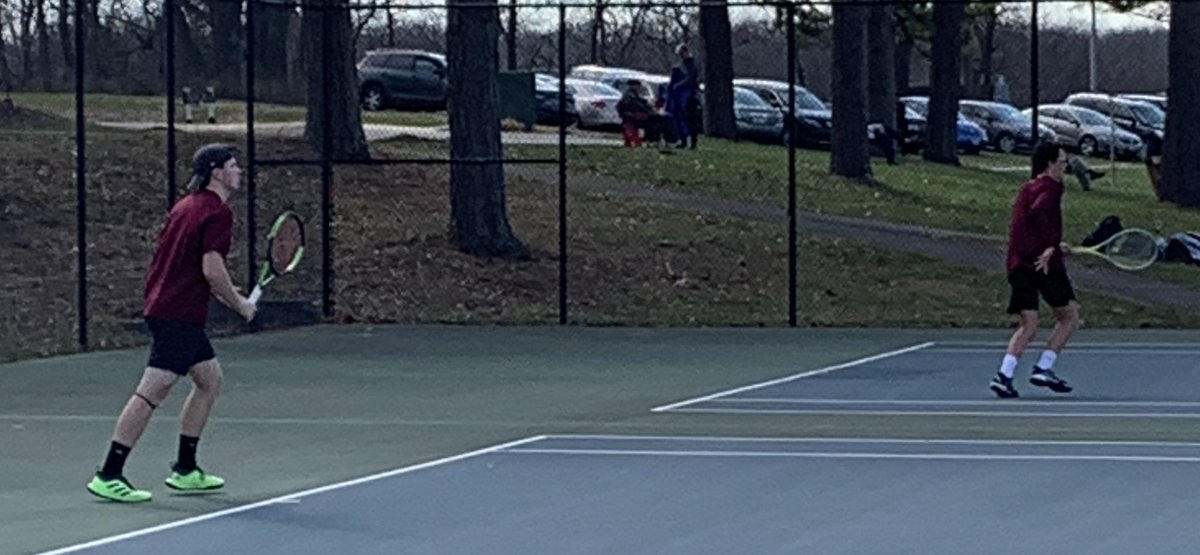 DeSmetTennis's tweet photo. Solid win today over Principia. 7-2 plus two wins in exhibition doubles. Shout out to Schiller, Hale, and Erker for getting their first wins at a Varsity match! https://t.co/OyaoY6zp0n
