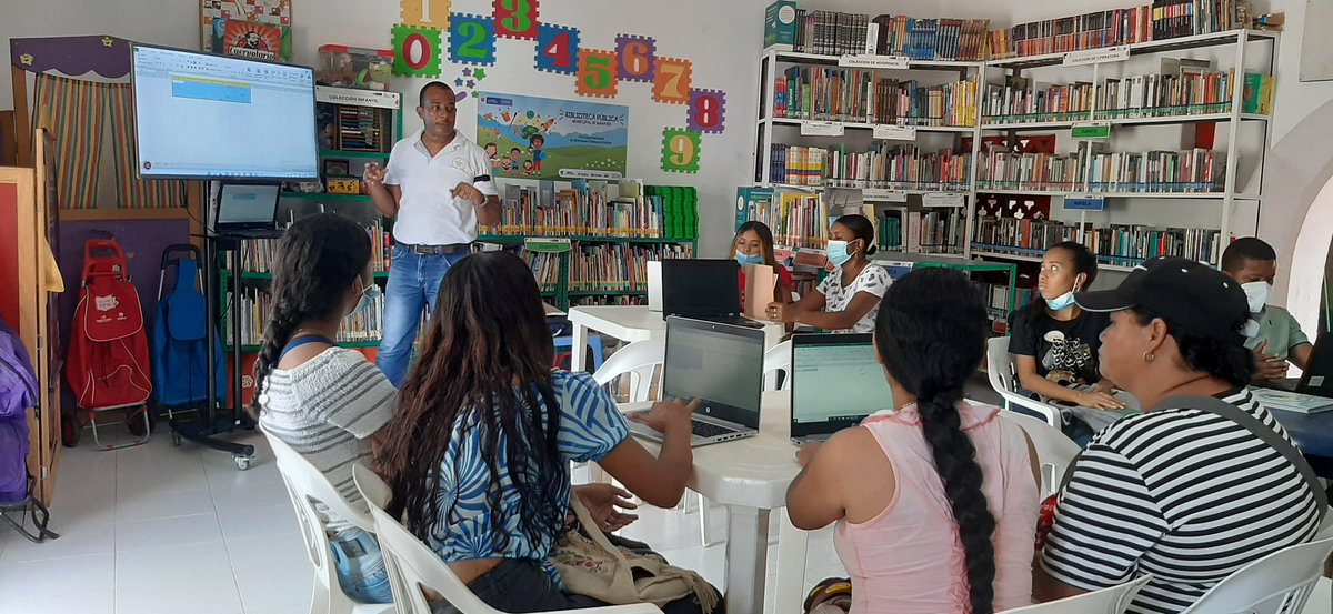 BIBLIOTECA PÚBLICA DE MAHATES tweet media