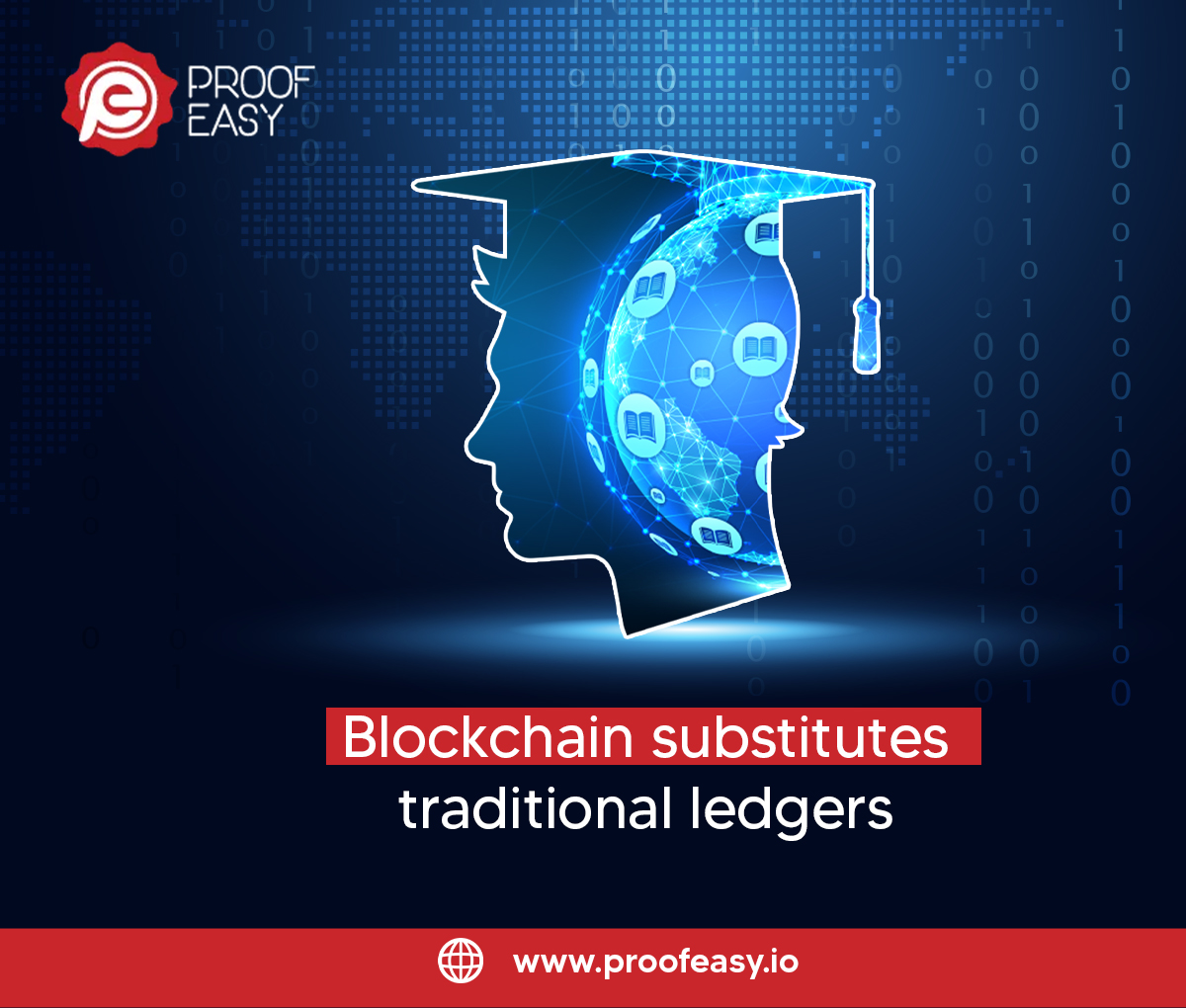 RightcliqS's tweet photo. Blockchain tech greatly influences the Educational Records System. The traditional way of keeping ledgers for students' records, certificates gets a major upgrade as Blockchain digitizes and maintains utmost security.  

#Proofeasy #blockchainrevolution #decentralisedledger https://t.co/cEGzGLvvXz
