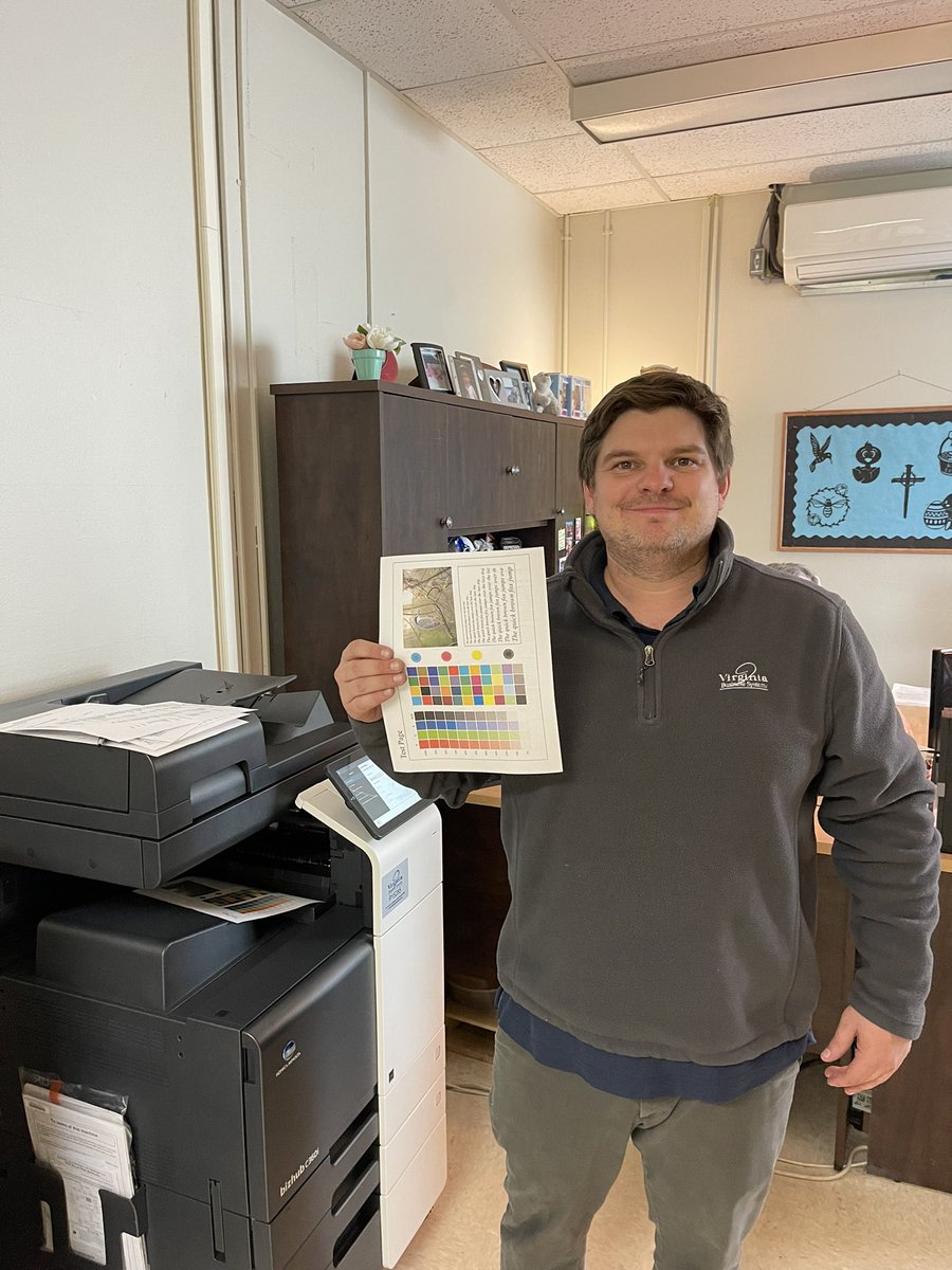 Another exciting day for <a href="/mcps_va/">MCPS</a>. We are installing color copy machines! Thanks <a href="/VABusinessSys/">VA Business Systems</a> for helping us make this work. <a href="/MCPSTechnology/">MCPS Technology</a> #techsauce