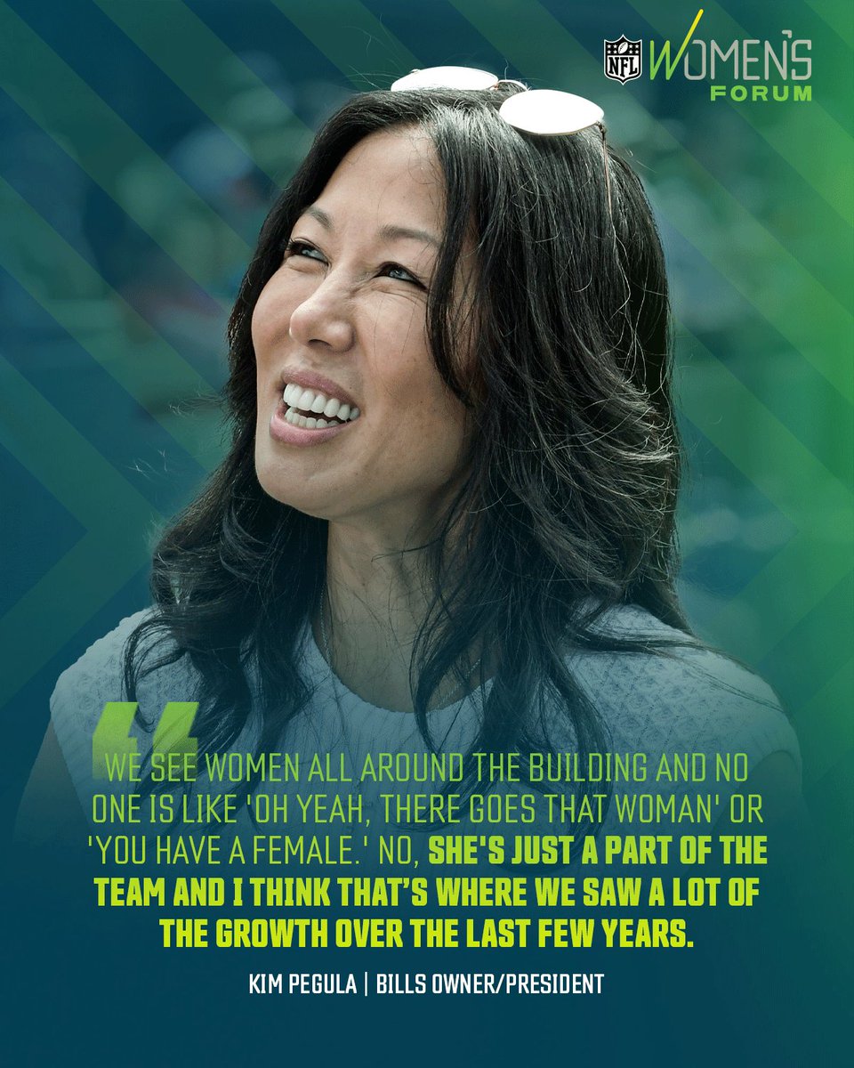 NFL's tweet photo. Earlier this month, 45 women connected with leaders in football at the 6th annual Women’s Forum to provide insight and opportunities into open NFL positions, coaching, scouting and football operations.

23 clubs have hired past participants and counting. #WomensHistoryMonth https://t.co/UKkFn2q1nz