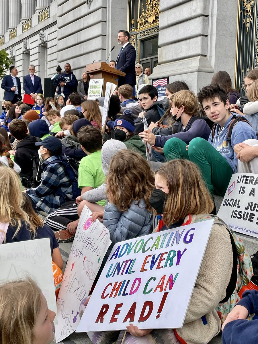 RonitGlickman's tweet photo. Advocating Until Every Child Can Read! A successful and inspiring Rally supporting #SB237 Universal Screening for Risk of #dyslexia Thank you @Ahsha_Safai @Portantino @Garydwayne @KJWinEducation @CaliforniaPTA @CKocivar @mgpotente @DDCalifornia @jennyhlam https://t.co/ybhfzYSPvj