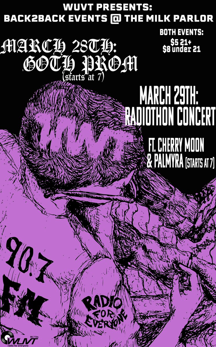 WUVTFM's tweet photo. Holy hell our events team must be busy

There’s a chance that a celebrity will be at the cherry moon/palmyra show. 

I mean nobody’s said anything to suggest that’ll happen but anything can happen in a universe where PBR existing in star trek is canon https://t.co/klx4cQPuT5