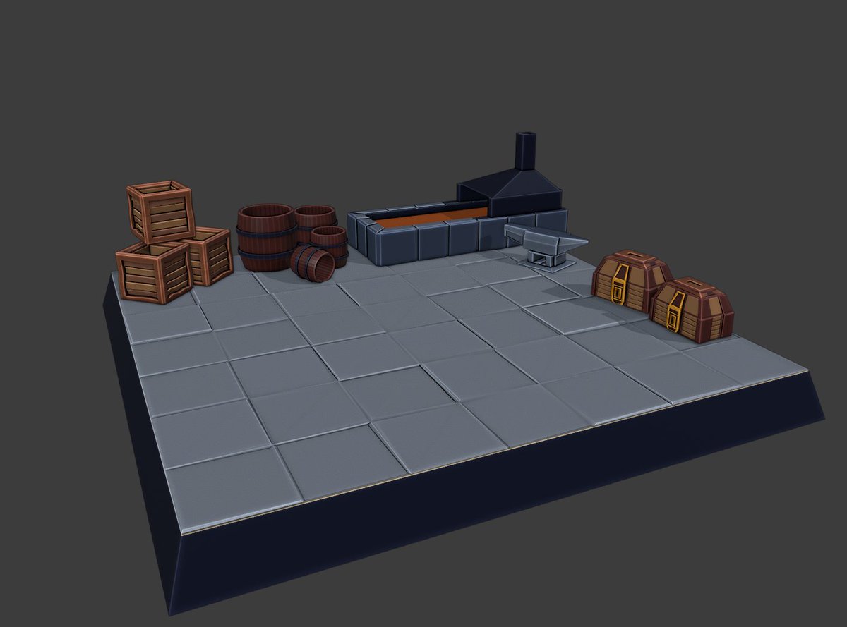 ProfitzTV's tweet photo. Low poly modeling. Re-doing my models from scratch in this method cuz I love it so much. Thoughts?
#Lowpoly #LowPolyModels #Blender3d #Unity3d #TheBaldDev #3dmodeling #GameDev #IndieDev https://t.co/2SXce2kpNC