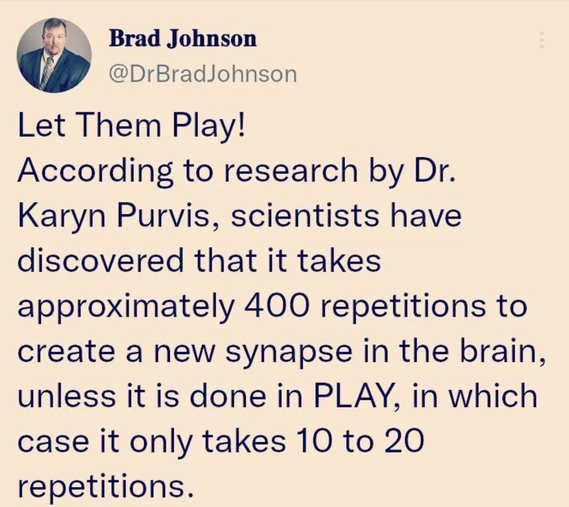 Genny_PP's tweet photo. Yup… even I learn better when I play! https://t.co/CKhyfpQ0Sd