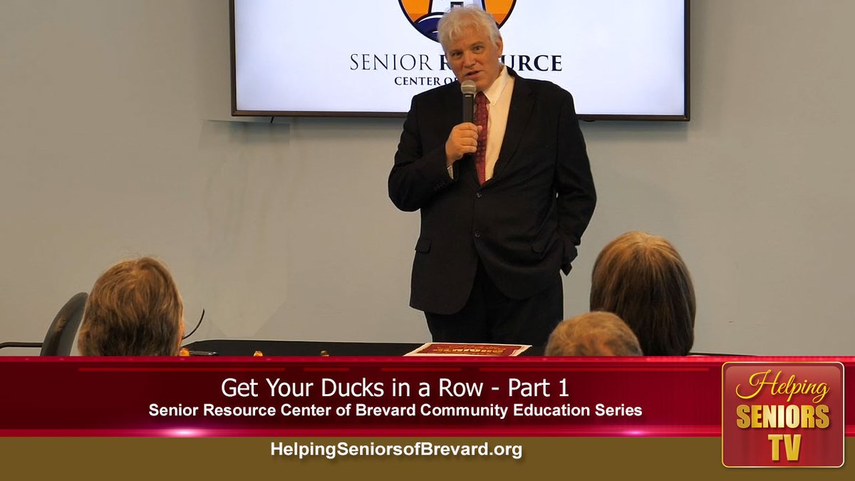 HelpingSenior's tweet photo. Get Your Ducks in a Row (Part 1) | @HelpingSenior TV
https://t.co/fg4EFWpx0n

Get Your Ducks in a Row Pt 1 - @KerryFink leads w/ help from Elder Law Attorney, Tyler Runte, Law Office of @amyfossenpa, Sherri Garafolo, Forget-Me-Not Senior Care Advocates, &amp; Aneila Orr, @AgeilityPt https://t.co/RJd5qCa5ER