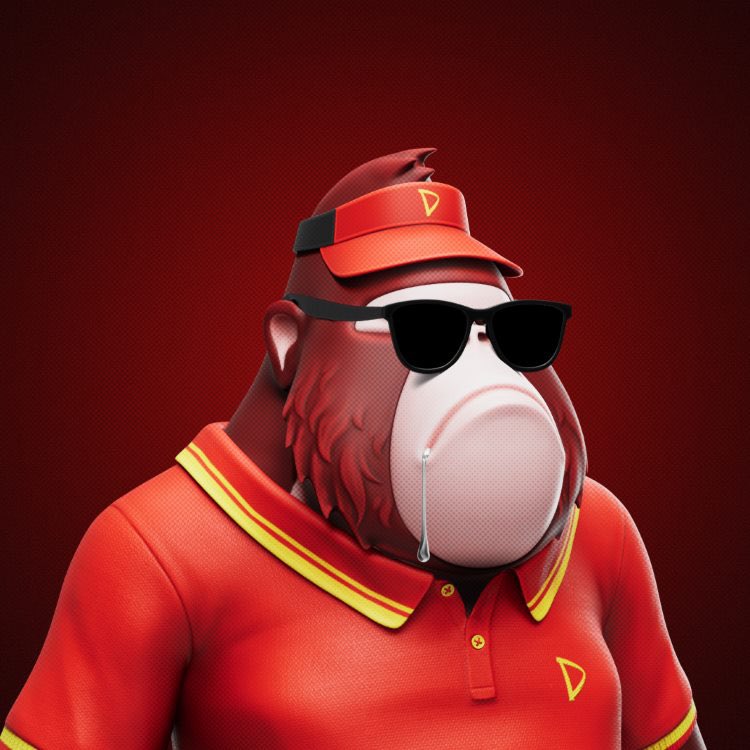thawonpercent's tweet photo. Honestly speaking you telling me Degen apes won’t be the greatest art of all NFTs? Lol I mean it too. @monoliff I love you https://t.co/AmbQq6iLVV