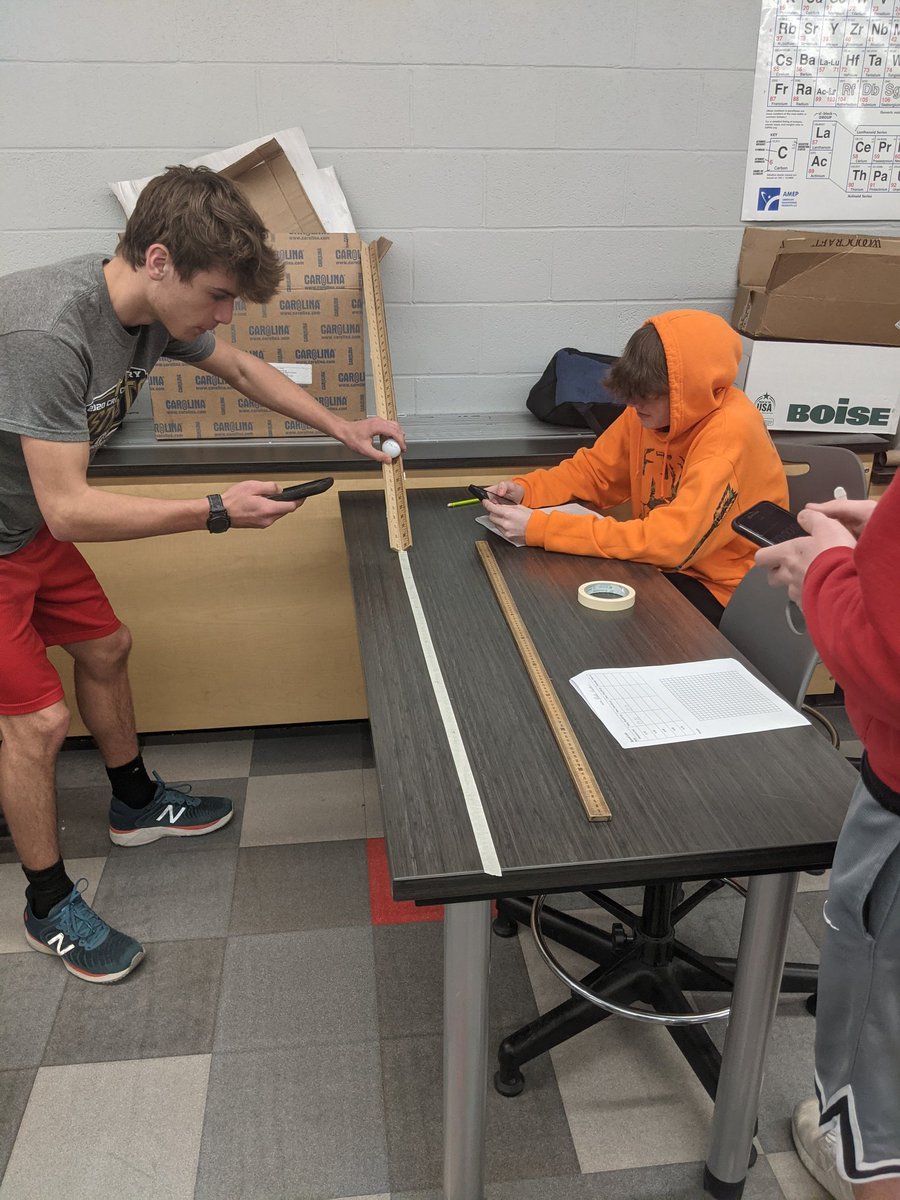 Goods_Science's tweet photo. Physical science is their name...and speed/ acceleration is their game! #learningisrolling https://t.co/9AvUb6tKFg