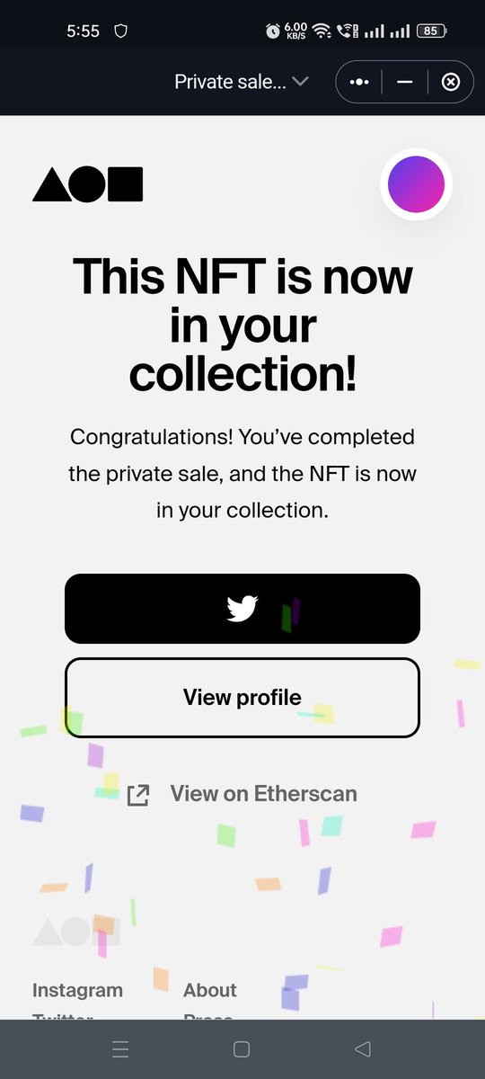 CryptoB_2025's tweet photo. @DigiPunkZ @foundation Thank sir my nft receive 🙏🙏🙏🙏🙏🙏 first' time win eth nft https://t.co/adWKs9oYxI