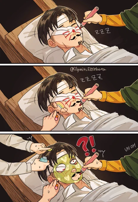 Sleeping Levi
#aot #AotFinalSeason #leviackerman 