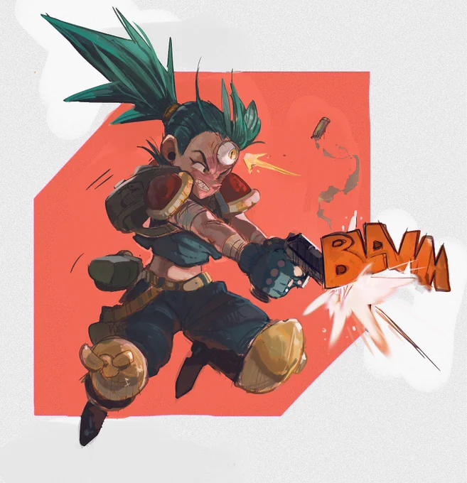 Esperando o feedback do freela fiquei pintando o sketch do Kael, foi bom enquanto durou... https://t.co/HTbhDAiugh 