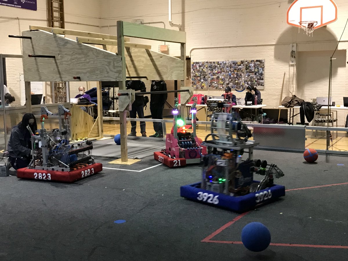 FIRST Team 3926 (@mparobotics) on Twitter photo 7:35 and shooting sharp 7:35 and shooting sharp