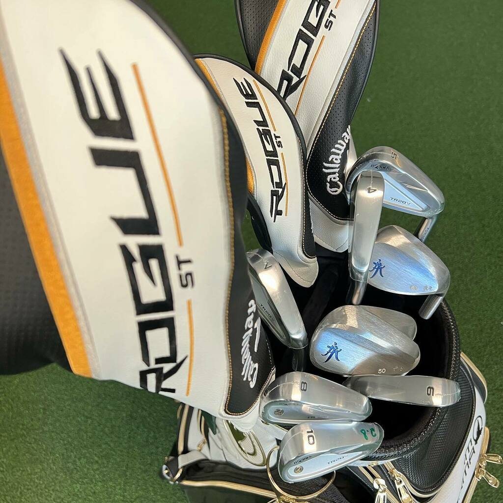 Joey3108's tweet photo. Dream set? Maybe? @golfcallawayus @honmagolf @truetempergolf @mitsubishichemicalgolf #JKwedges #NothingLikeIt #TryItToBelieveIt #SimplyTheBest #NoGimmick #PurePerformance #MadeWithLove #Handcrafted #getfitted #S20Csoftcarbonsteel #CoinForged #SoftForging… https://t.co/xNQIh8ENKn https://t.co/wJie6FitRU