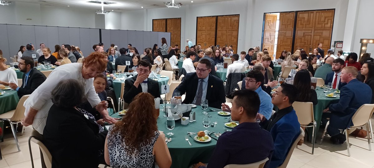 ENMU Etiquette Dinner 2022 with Ms. SueB