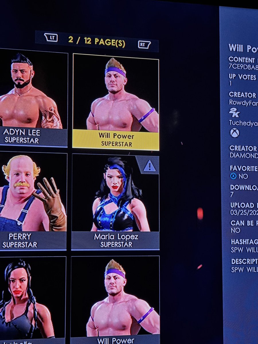 sadboidom69's tweet photo. @2KSupport @WWEgames https://t.co/s7wgvfMVnY