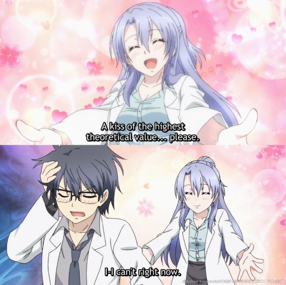 Crunchyroll.es ✨ on X: ¡Itadakimasu! (Anime: Science Fell in Love, So I  Tried to Prove it)  / X