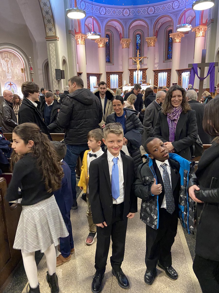 OLPHCS's tweet photo. It’s been a long time coming … an evening of deepening our faith as we celebrate #FirstCommunion with families. More to come on Thursday! 🙏 ⛪️ #FullCapacity #sacraments #GiftofCatholicEducation #RockStarTeachers @SOArea6_TCDSB @normsworld @TCDSBdirector https://t.co/XRI1sgLIli