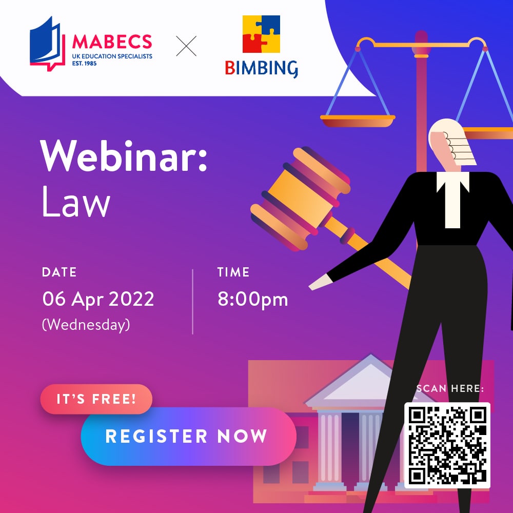 officialbimbing's tweet photo. The legal industry is competitive and is forever changing in accordance with society. Law is incredibly varied subject that affects every aspect of human life, right down to the air we breathe 👩‍⚖️
Be sure to sign up for this webinar to find out what a law degree entails. https://t.co/HaCQoQmQWp