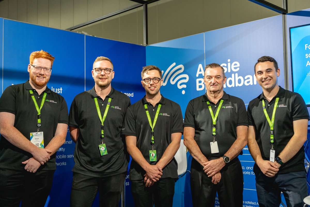 Aussie_BB's tweet photo. Heading to @smbdig in Sydney tomorrow?
Make sure you drop by our booth located at G3 and say hi to our awesome team! Don't forget to pick up a free wireless charger (so you never run out of battery) & enter our exclusive SMB competition (T&Cโs Apply)๐ #SMBDigital @NBN_Australia https://t.co/733xCSTkBJ